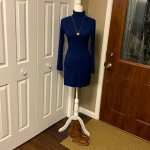 Lulu’s Navy Turtleneck Dress